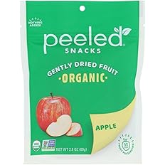 Peeled Snacks Organic Dried Fruit - Apple